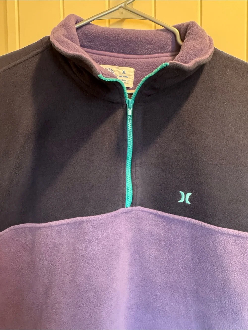 Hurley Men’s Quarter-Zip Fleece
